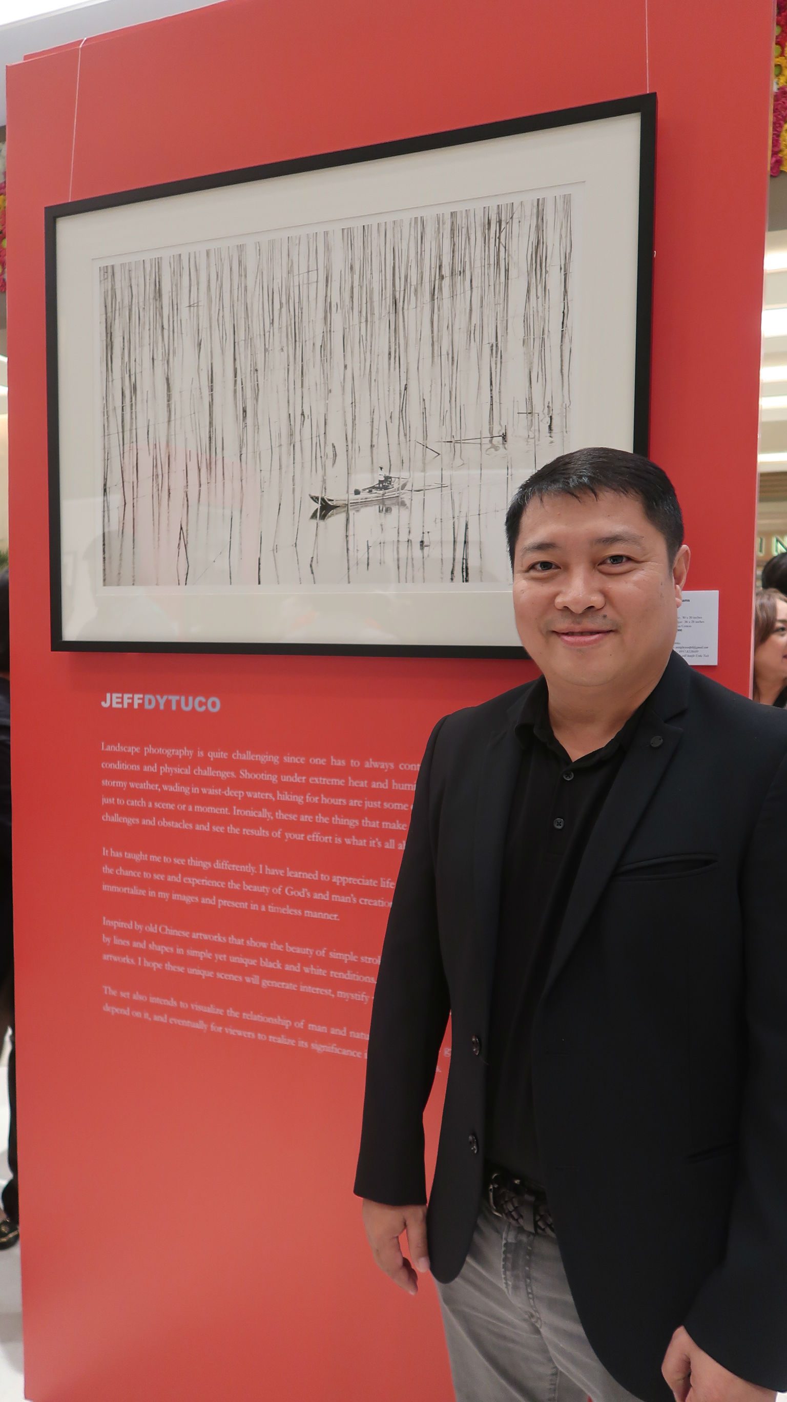 NOT ORDINARY. Jeff Dytuco is behind the image 'River Dreams' Photo by Precious del Valle/Rappler 