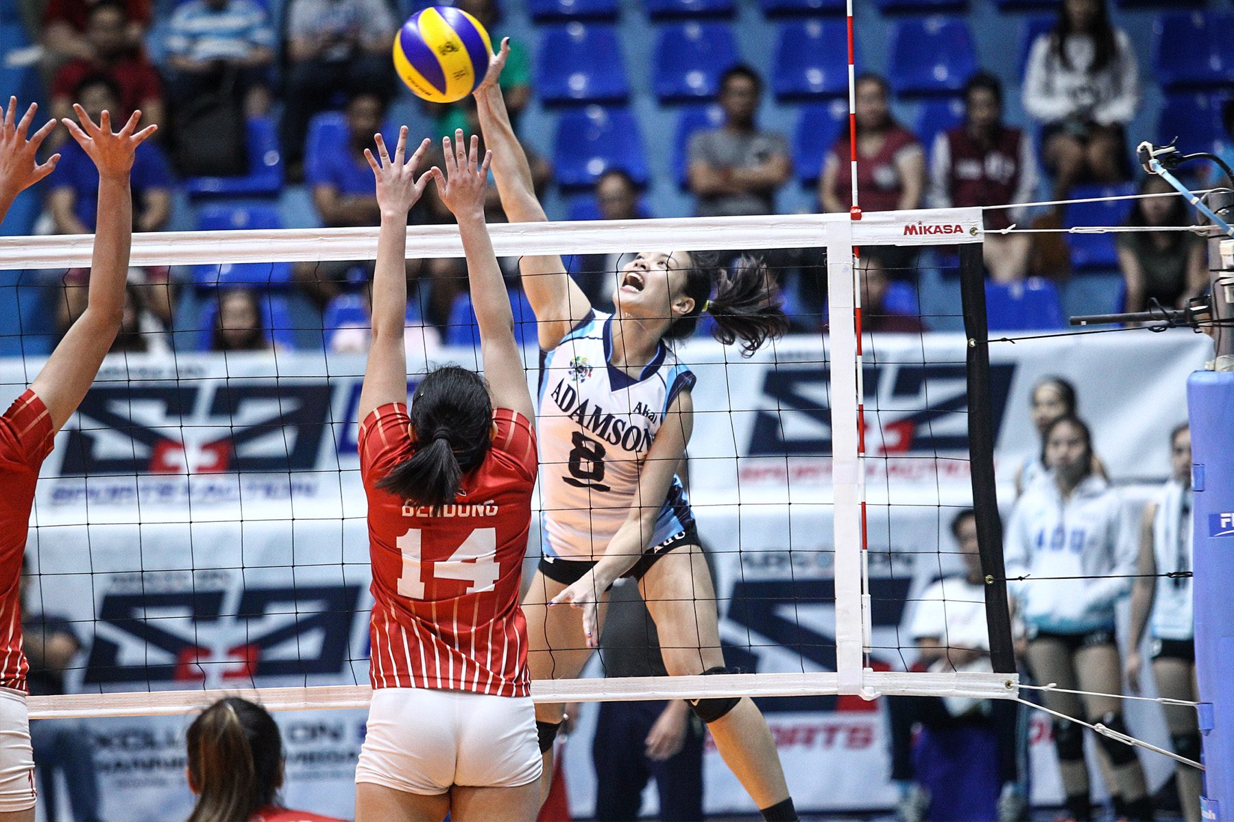 Adamson Lady Falcons get first win at expense of UE