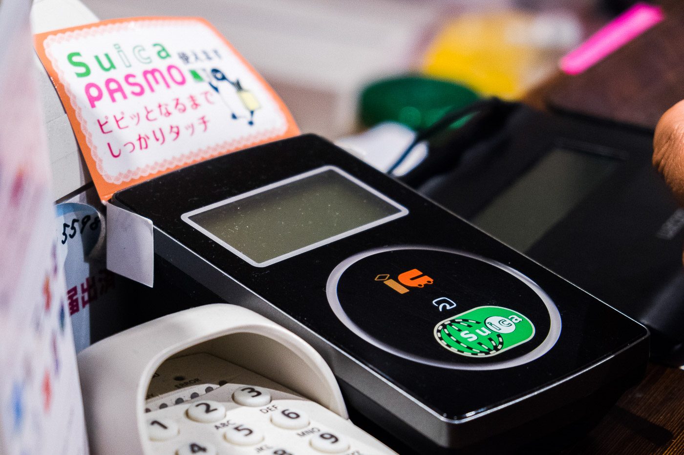 NOT YOUR ORDINARY BEEP CARD. Suica and PASMO, two kinds of reloadable train cards, can be used to pay for food and to purchase items in shopping malls. 