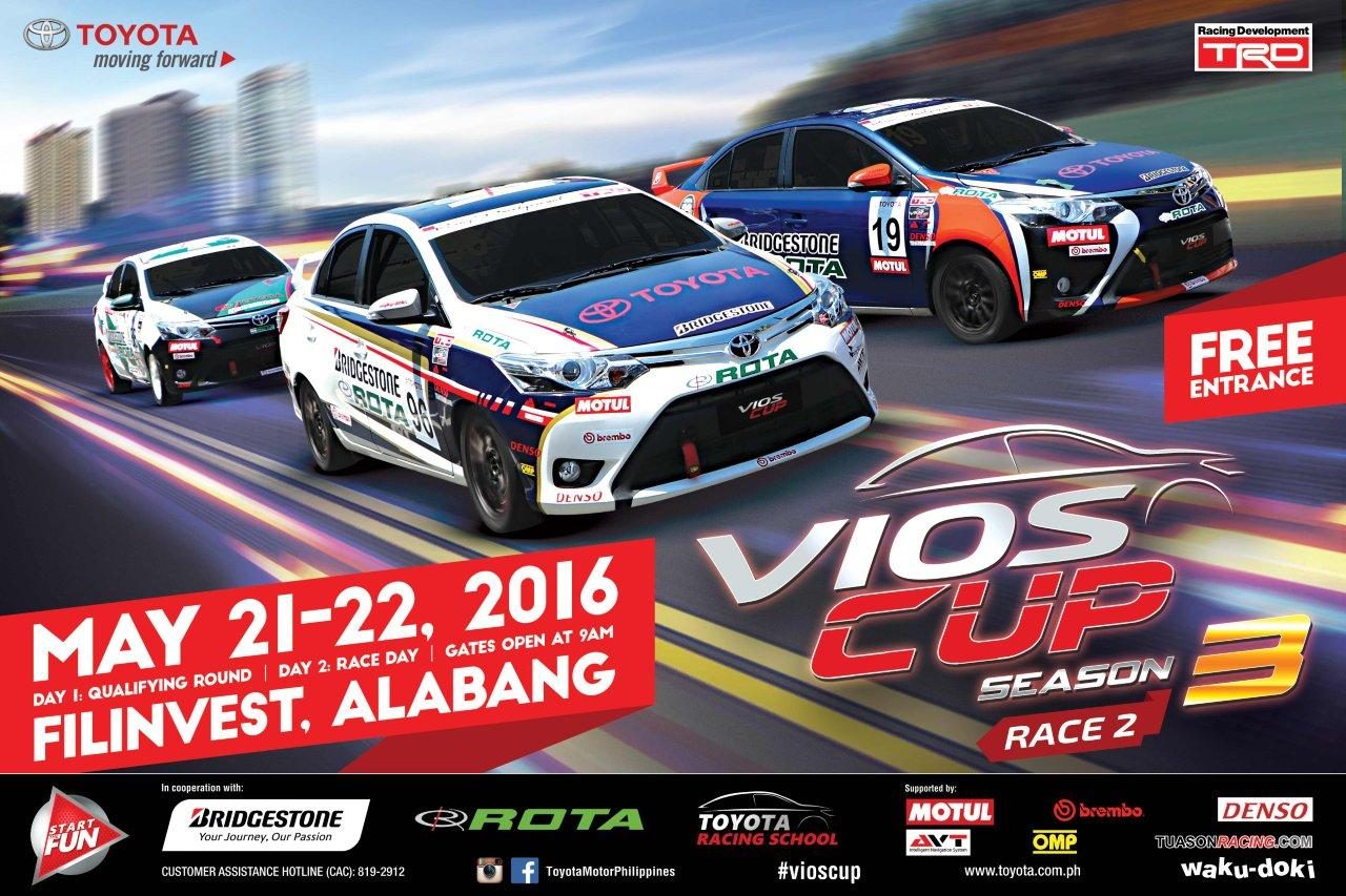 2016 Vios Cup set to race at Filinvest
