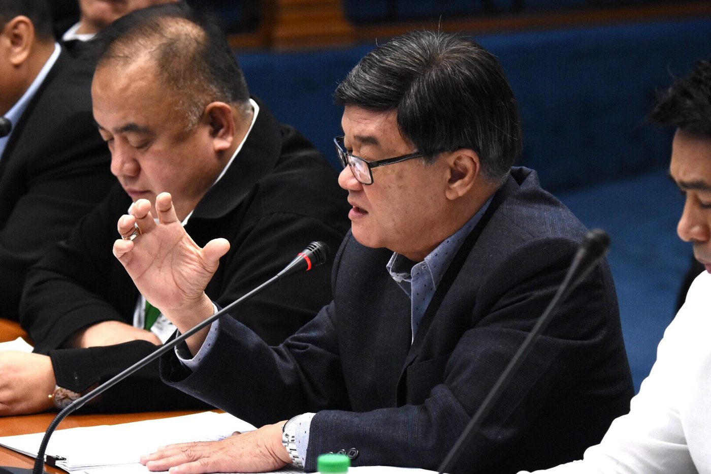 Aguirre opposes complete ban on fraternities