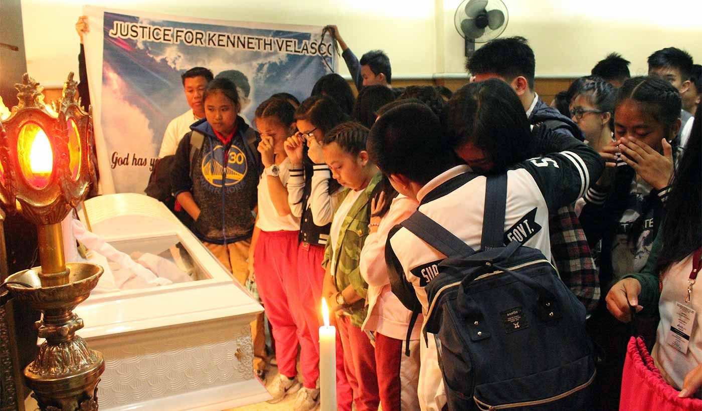 Baguio student, stabbed 40 times, is buried