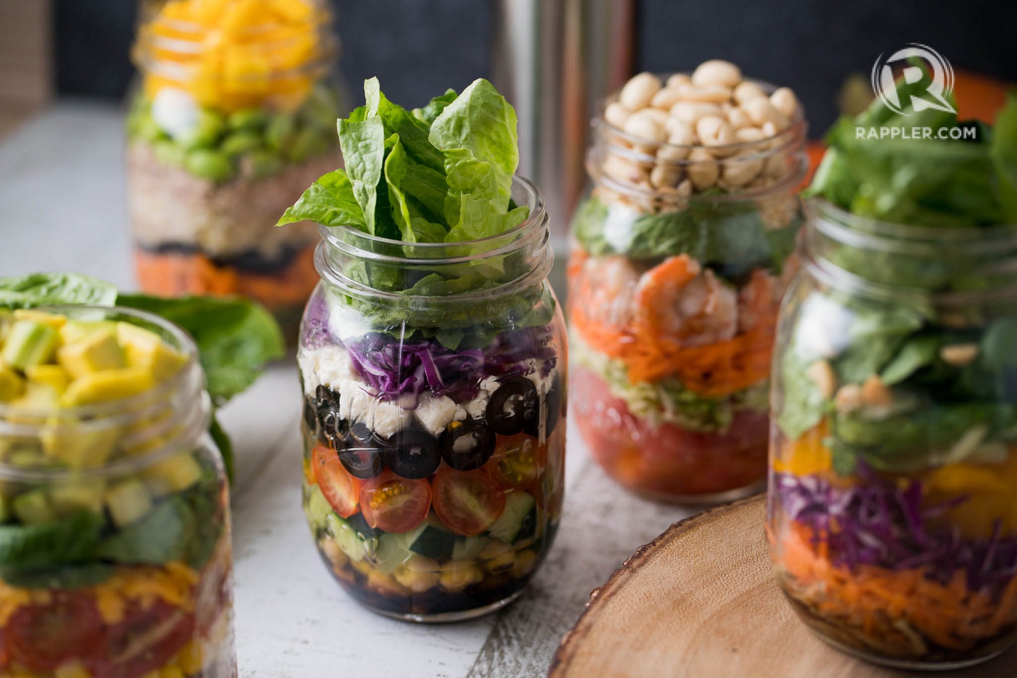 5 mason jar salads you can prep for a healthy lunch