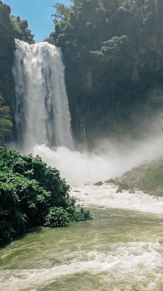 TORRENTIAL. Maria Cristina Falls is one of the primary sources of power in the region. Photo by Joshua Berida  