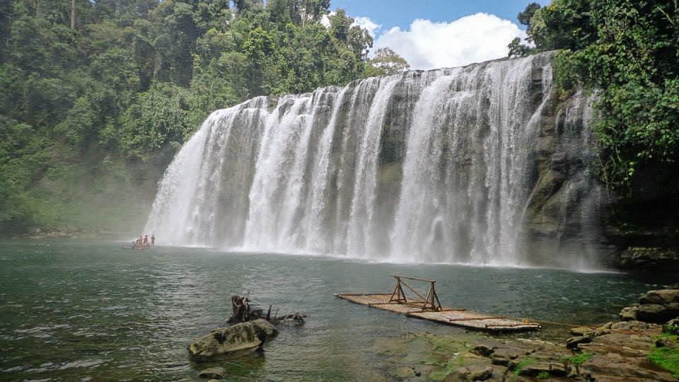 CASCADE. Tinuy-an Falls is a multi-tiered waterfalls and is a noteworthy destination in the province. Photo by Joshua Berida
 