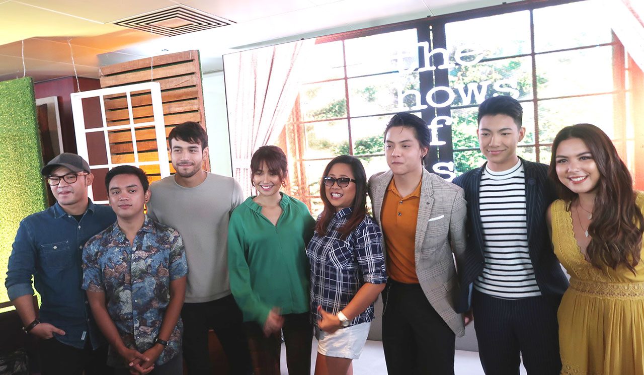 THE HOWS OF US. The cast of the movie during the presscon.  