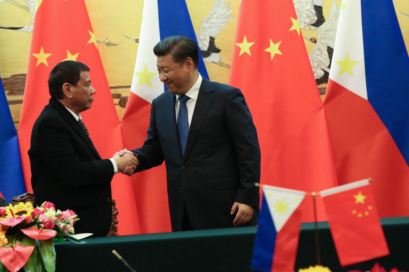 PH, China sign coast guard cooperation pact, 12 other deals
