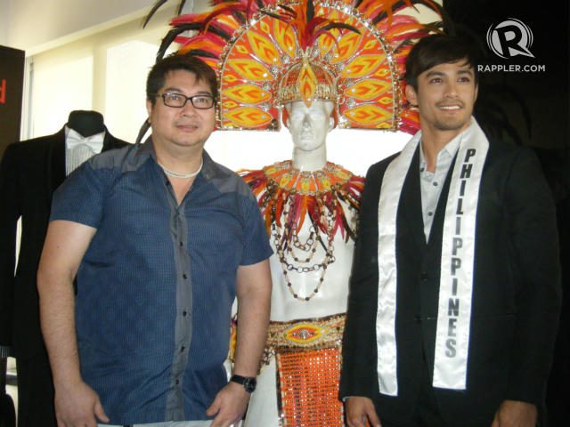 With national costume designer Edwin Uy 