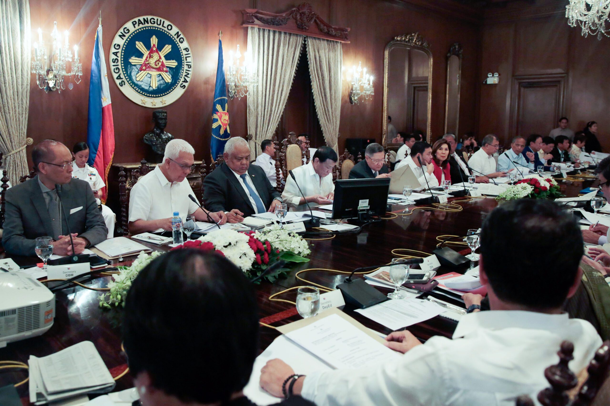 Duterte reappoints bypassed Cabinet secretaries
