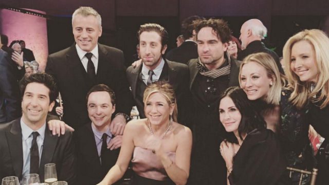 LOOK: ‘Friends’ meets the ‘Big Bang Theory’ in this epic photo