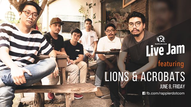 [WATCH] Rappler Live Jam: Lions and Acrobats