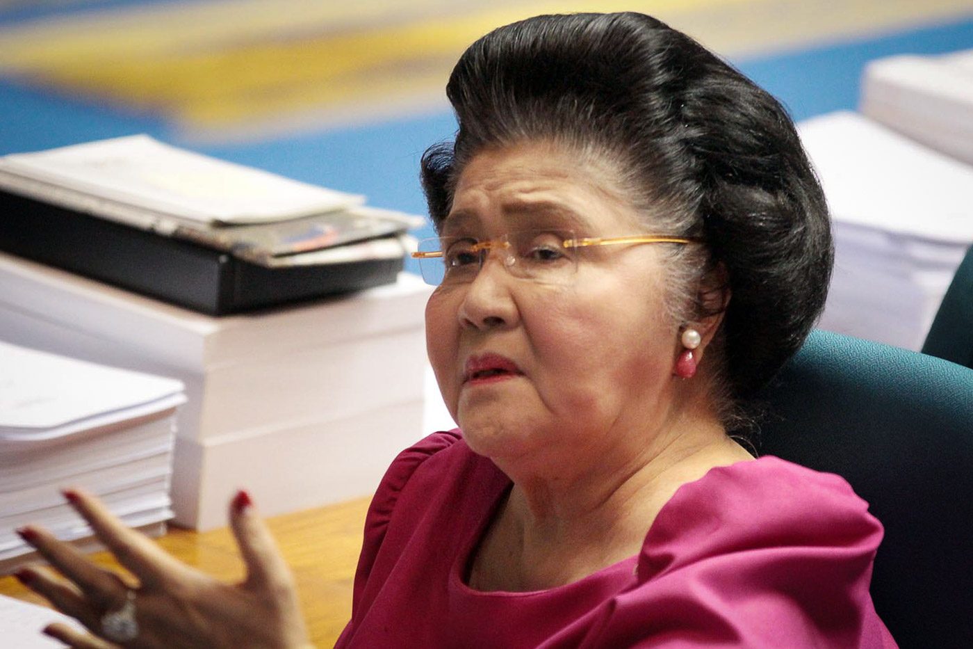 Imelda Marcos a no-show in House after Sandiganbayan verdict