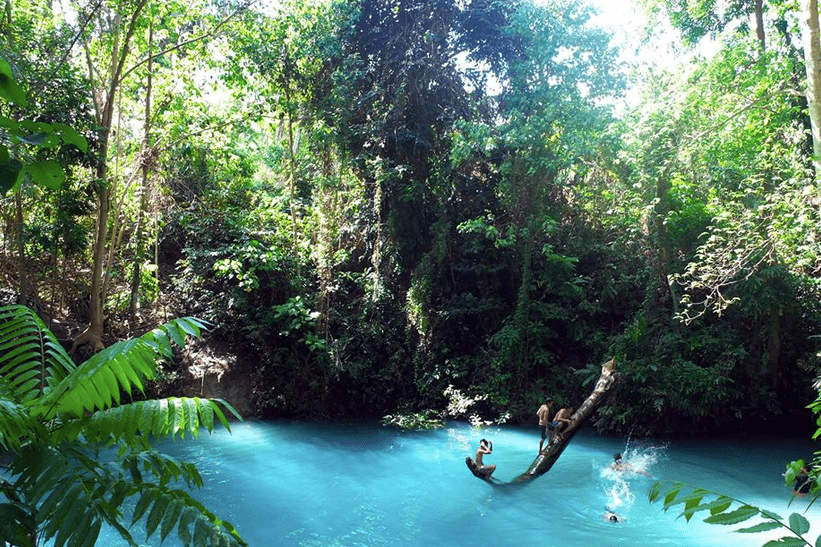POSTCARDS FROM MINDANAO. This is the Blue Lagoon in Datu Odin Sinsuat, Maguindanao. 