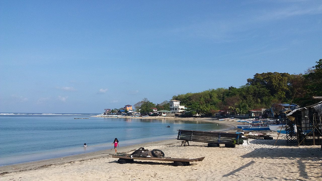 COASTLINE. Part of the Darigayos coastline. Most of the beach resorts are in this coastal community. Photo courtesy of Laurie Mae Gucilatar, Joms Santos, and Eleazar Cuela    