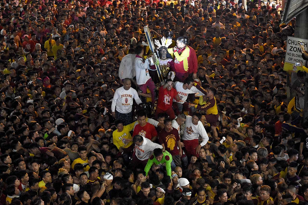 IN PHOTOS: Thousands join Black Nazarene thanksgiving procession