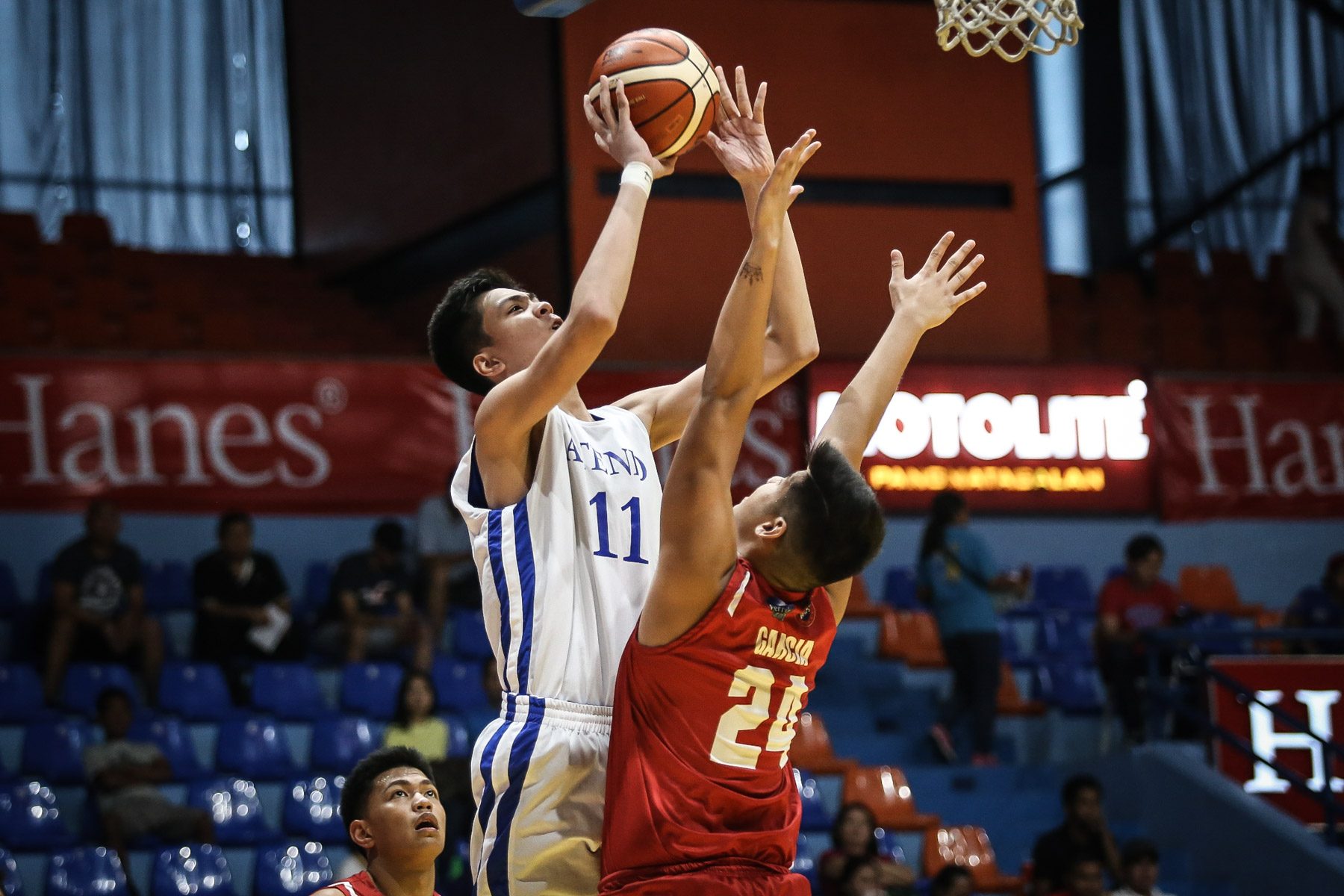 POWER. The 6-foot-11 Kai Sotto says he continues to improve his game and is focusing on his speed. Photo by Josh Albelda/Rappler   