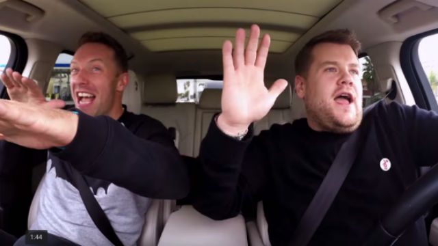 WATCH: Coldplay’s Chris Martin joins James Corden for ‘Carpool Karaoke’