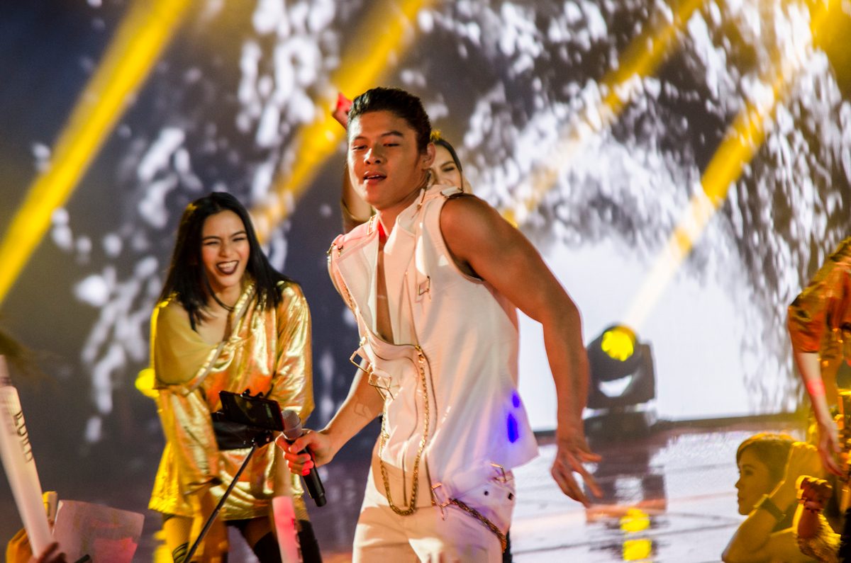 Tristan Ramirez  dances to 'Can't Stop the Feeling' during the finals night. Photo by Rob Reyes/Rappler 