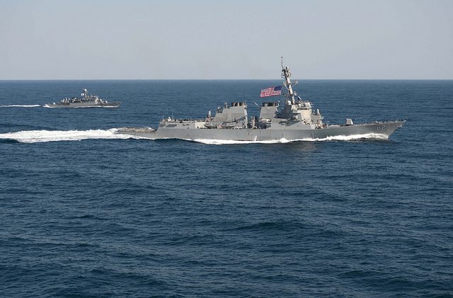 China slams US warship sail-by near artificial islands