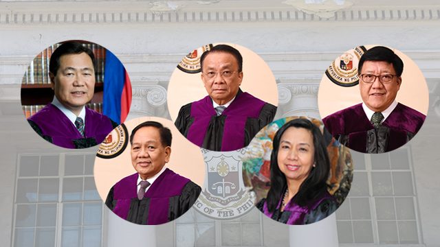 Short list for chief justice is out, all 5 justices get in