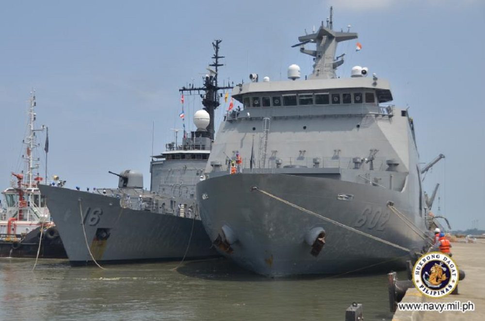 LOOK: PH Navy ships in India to pick up face masks, repatriate Filipino tourists