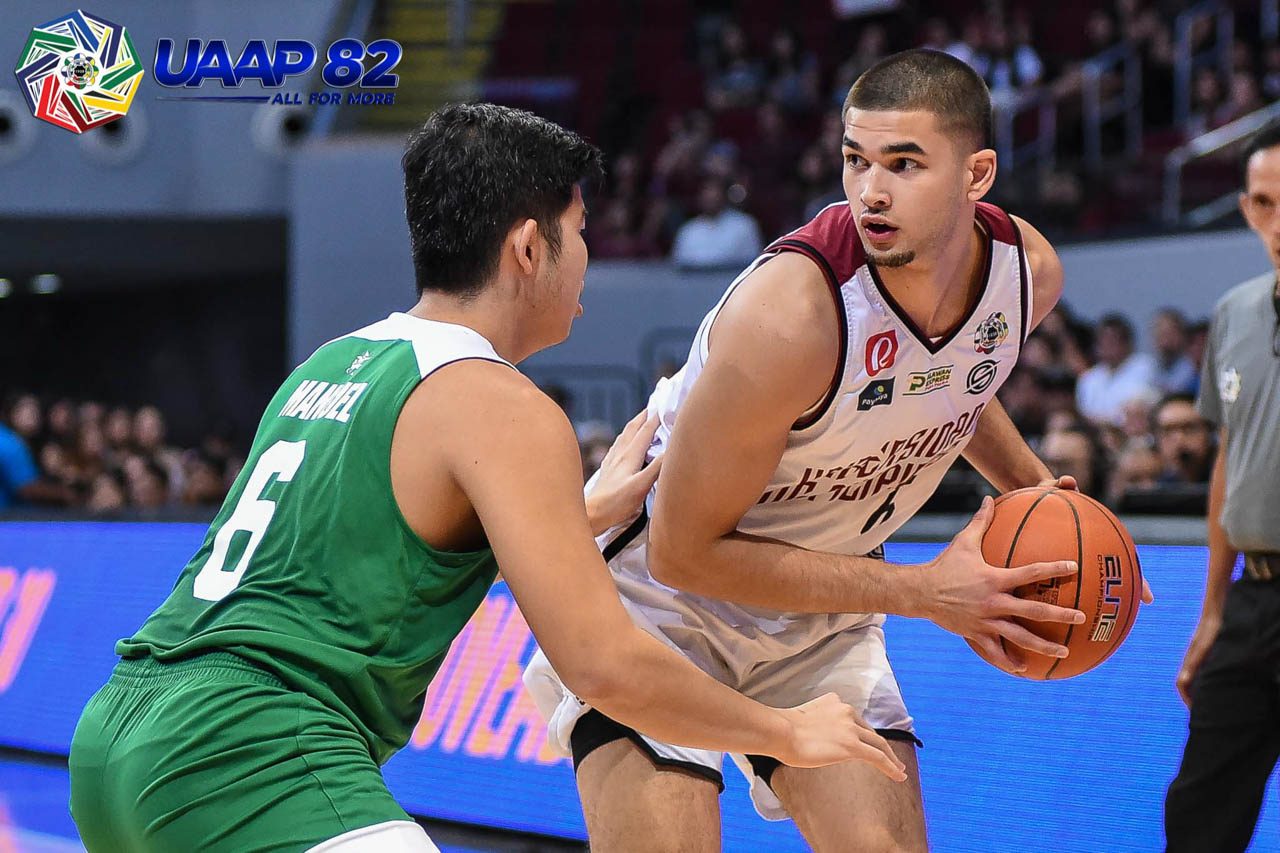 STALWART. Kobe Paras continues his impressive play for the Maroons, finishing with 21 points on a 13-of-14 clip from the charity stripe on top of 2 rebounds and 2 steals. Photo release 