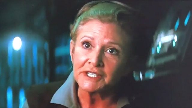 WATCH: Deleted Carrie Fisher scene in ‘The Force Awakens’