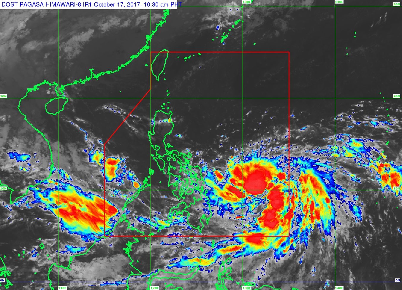 Paolo now severe tropical storm; LPA affects Palawan