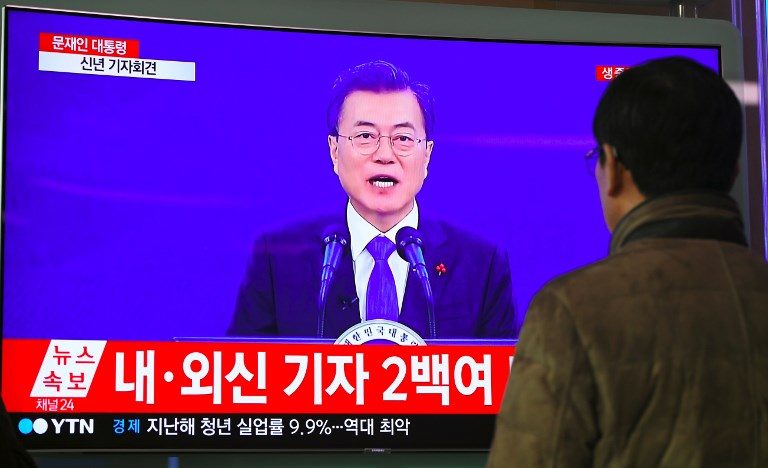 South Korea’s Moon willing to hold summit with Kim Jong-Un