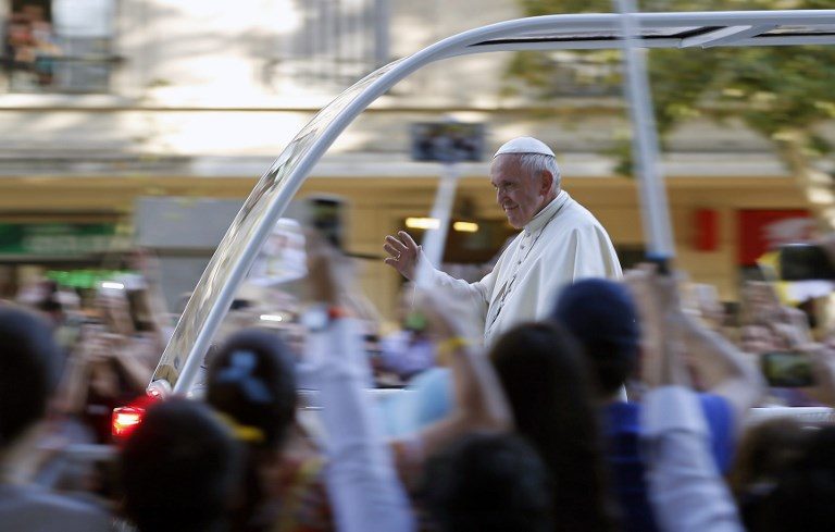 Pope denounces violence in visit to restive region of Chile