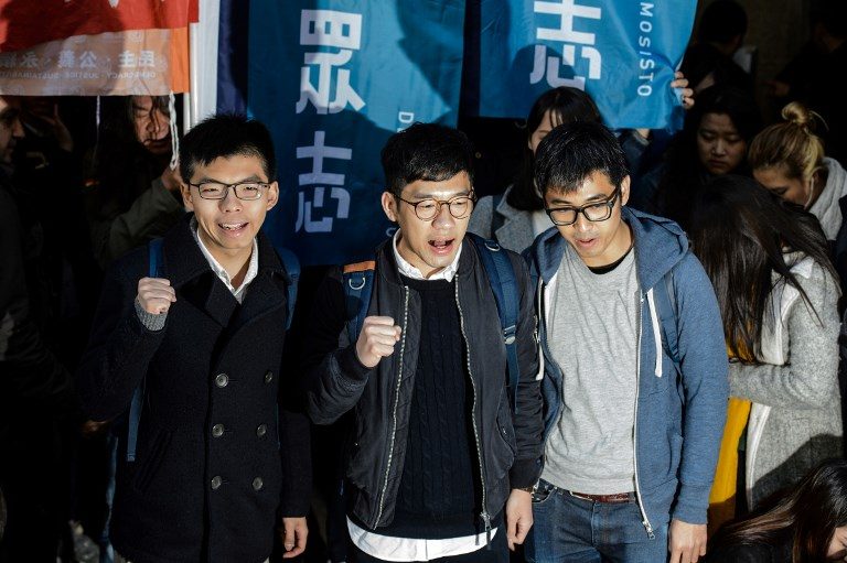 Hong Kong democracy activists appeal jail terms