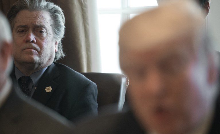 Trump slams Bannon, says ex-aide has ‘lost his mind’