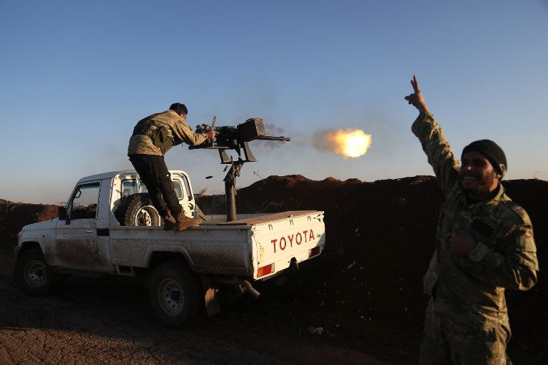 Turkish jets pound Kurdish militia in new Syria offensive