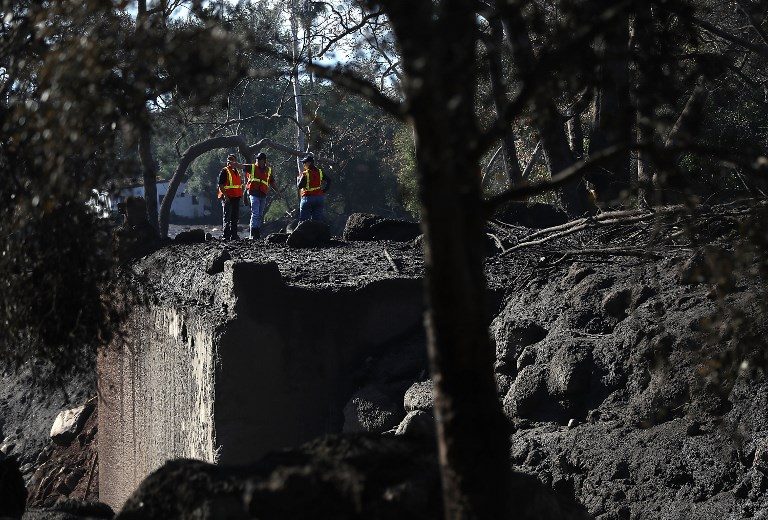 Dozens still unaccounted for in California mudslides