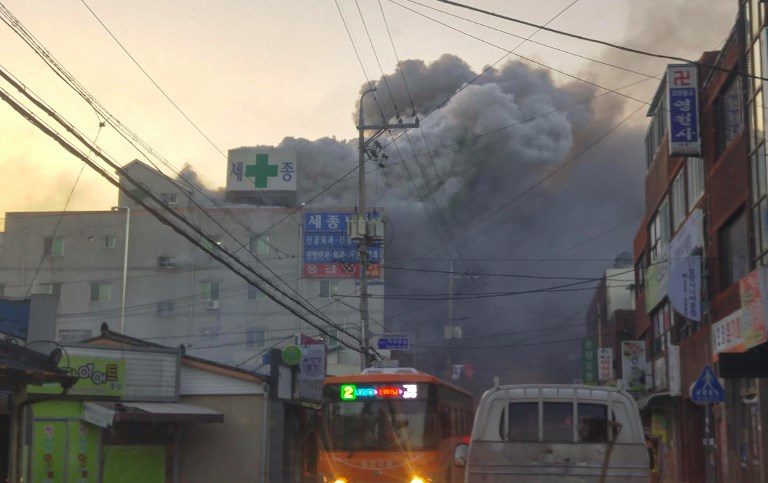 Dozens dead in South Korea hospital blaze