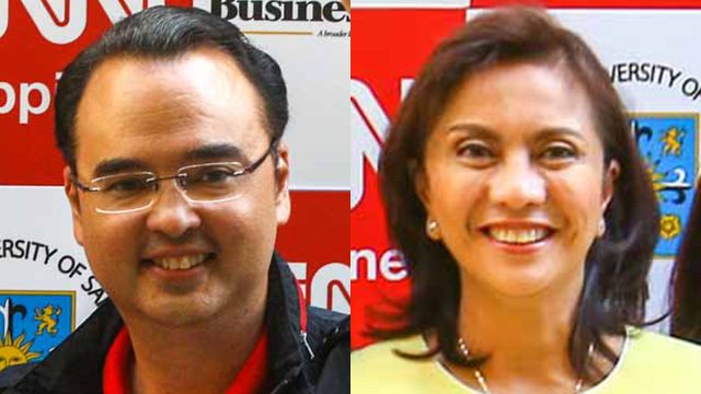 Online polls: Cayetano sweeps rounds, but Robredo is overall winner