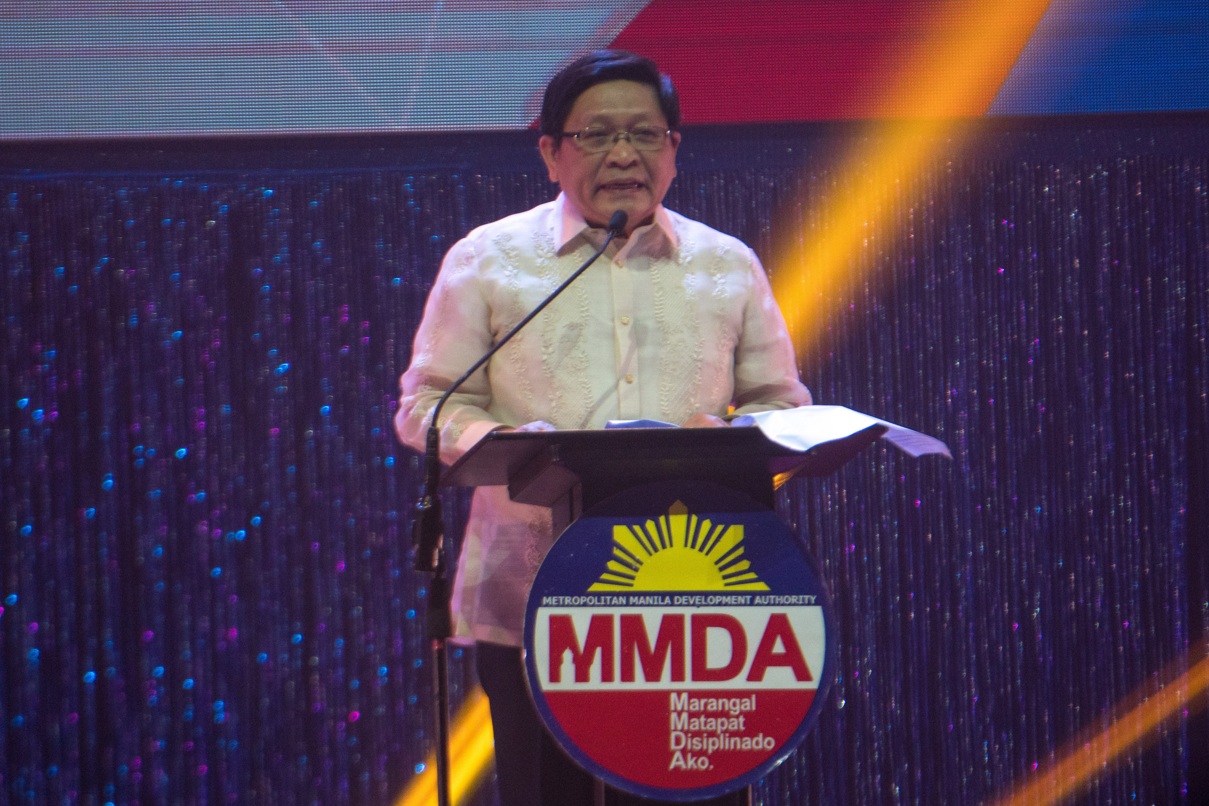 MMDA chairman Danny Lim 