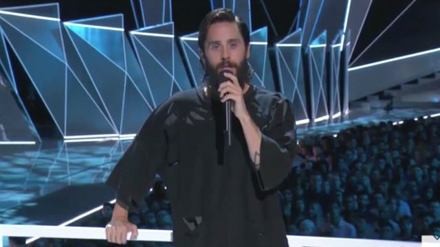 WATCH: Jared Leto pays tribute to Chester Bennington, Chris Cornell at MTV VMAs 2017