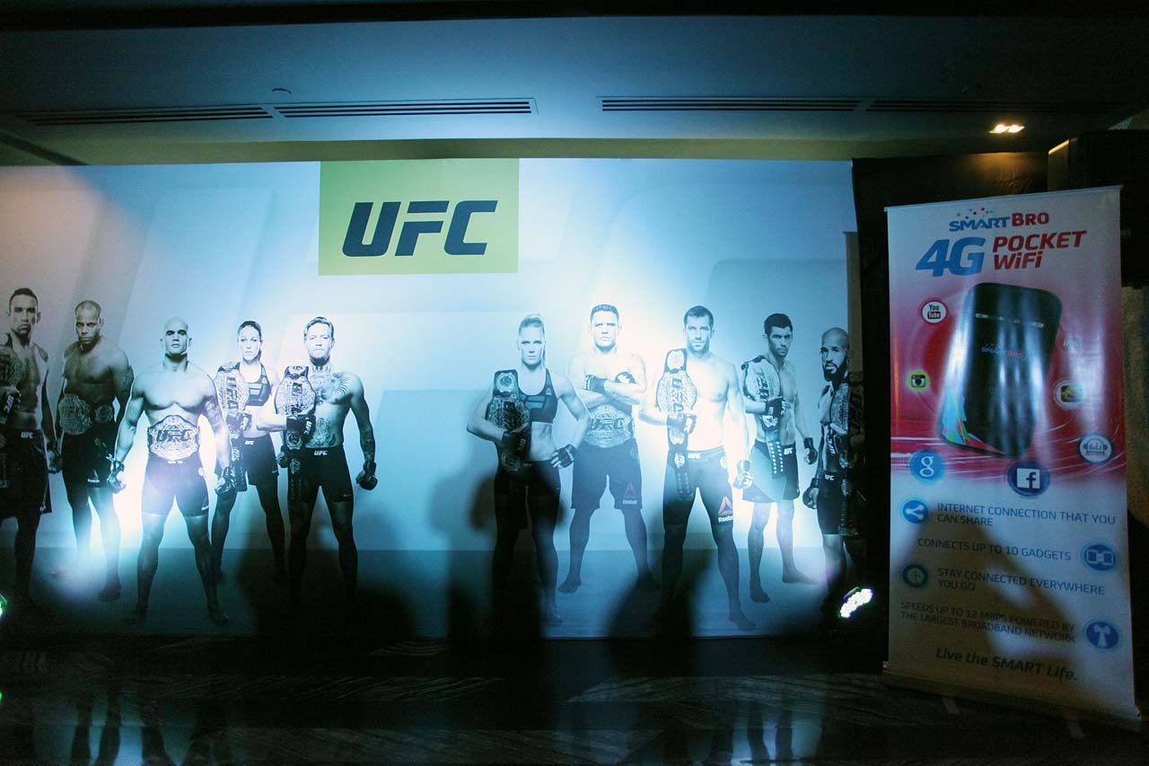 A WINNING COMBO. Smart will be the official mobile carrier of the UFC in the Philippines 