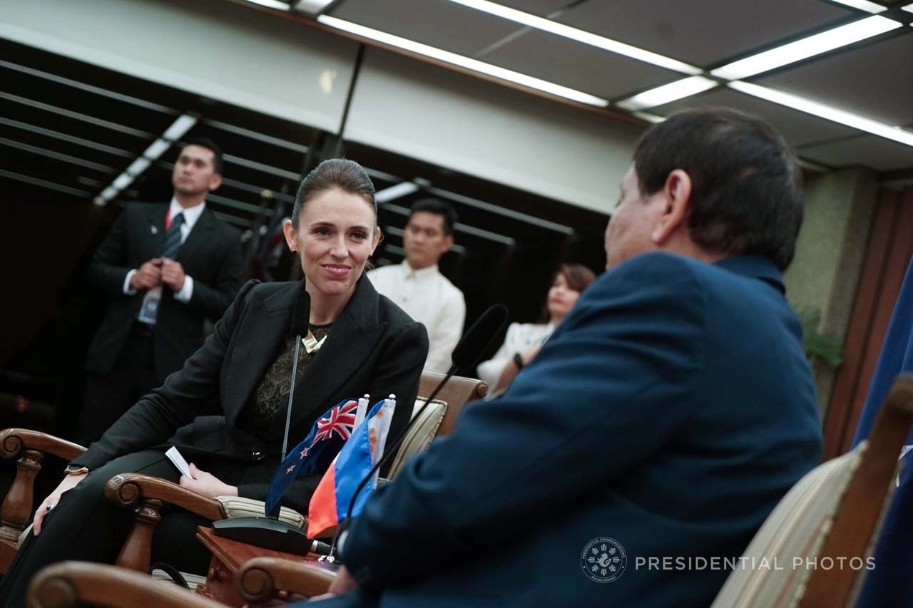 Jacinda Ardern forges stronger NZ-PH ties on first Manila visit