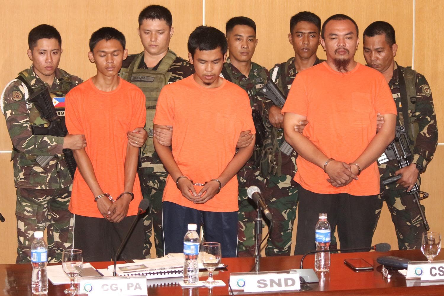 Defense chief: 3 Davao bombing suspects arrested