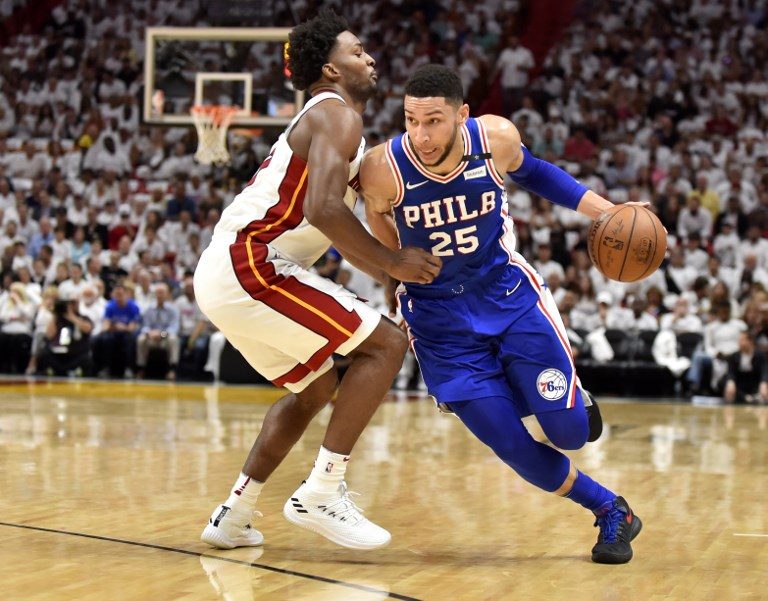 Just like Magic: Ben Simmons gets NBA triple-double as Sixers beat Heat