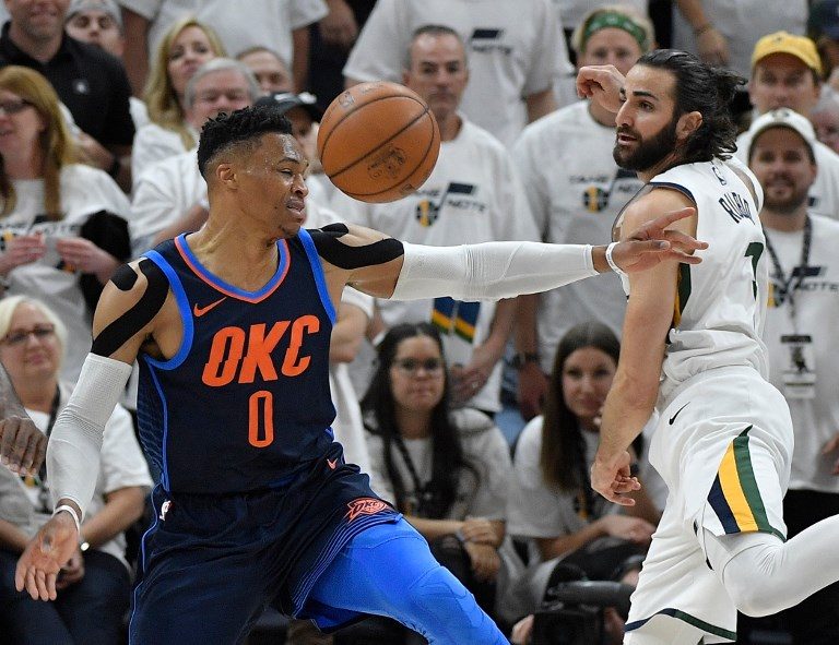 WATCH: Russell Westbrook revives beef with Utah Jazz fans