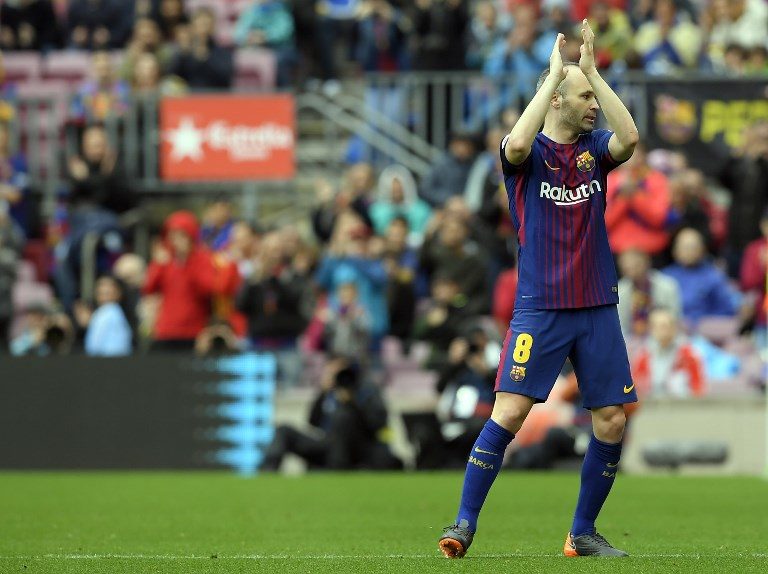 Iniesta breaks hearts with Barca farewell