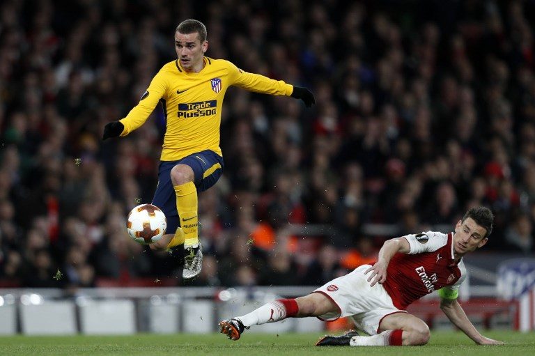 Arsenal gets punished by 10-man Atletico Madrid