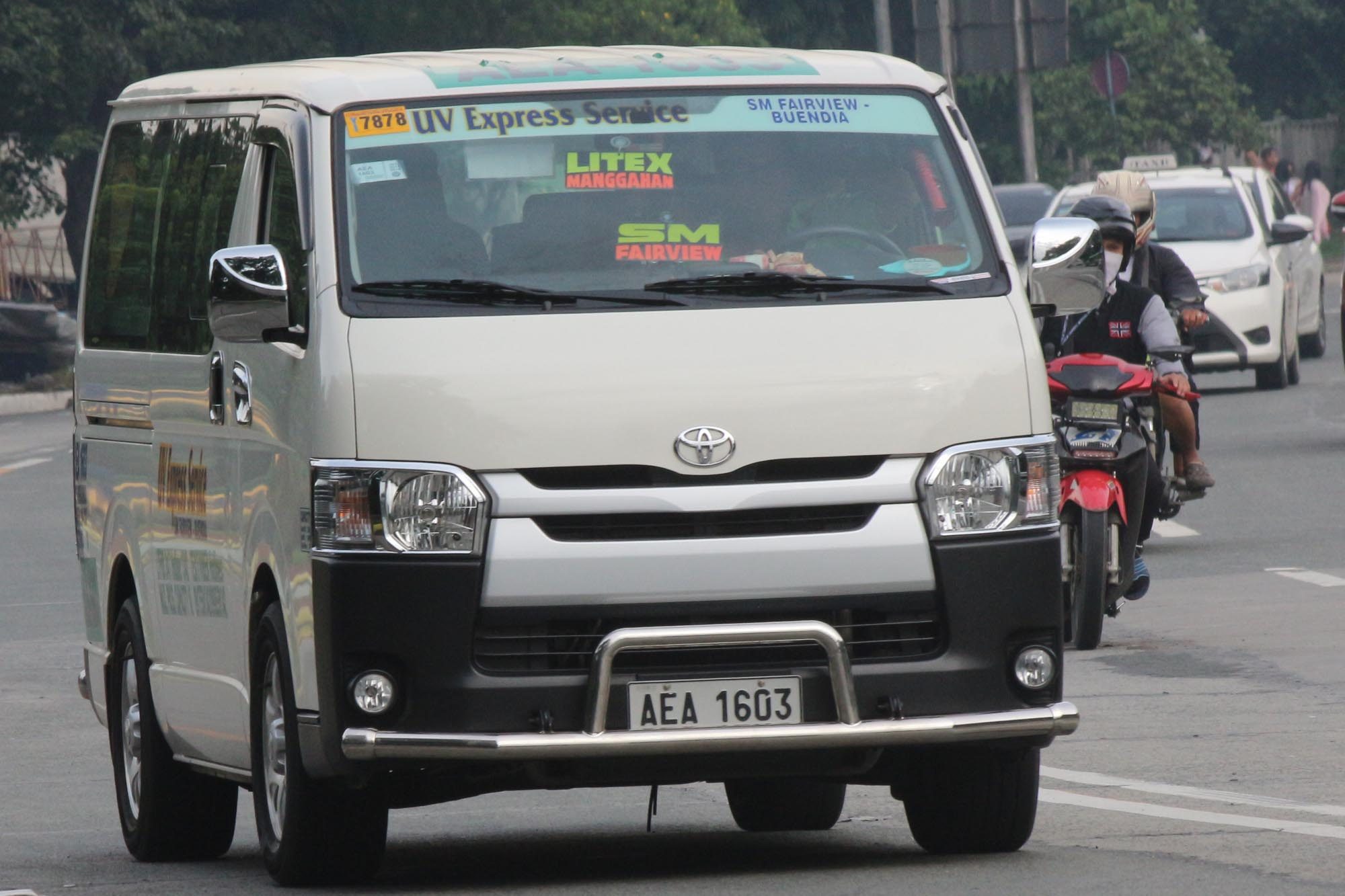 LTFRB defends ban on UV Express routes along EDSA