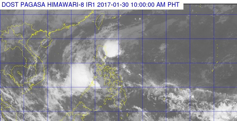 PAGASA monitoring low pressure area off Palawan