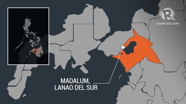 Women supporters of Madalum mayoral bet guard VCMs with sandals