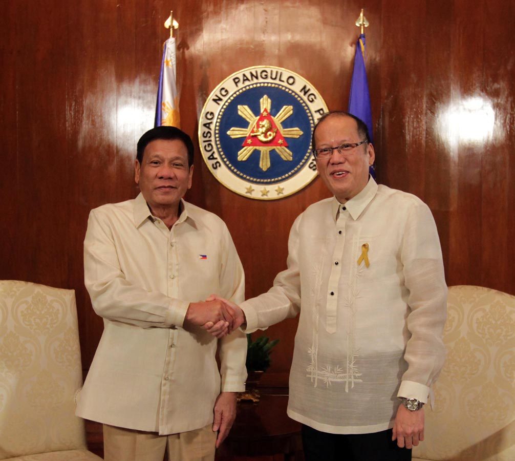 Why Noynoy Aquino always skips Duterte’s SONAs