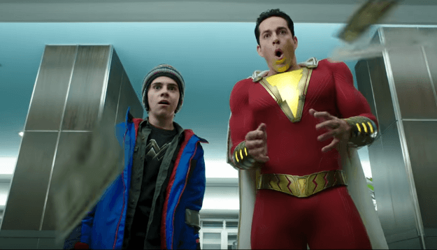 POWERS. Shazam! tries to find out the powers given to him. 